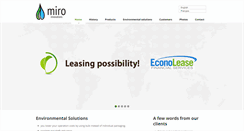 Desktop Screenshot of miro-innovations.com